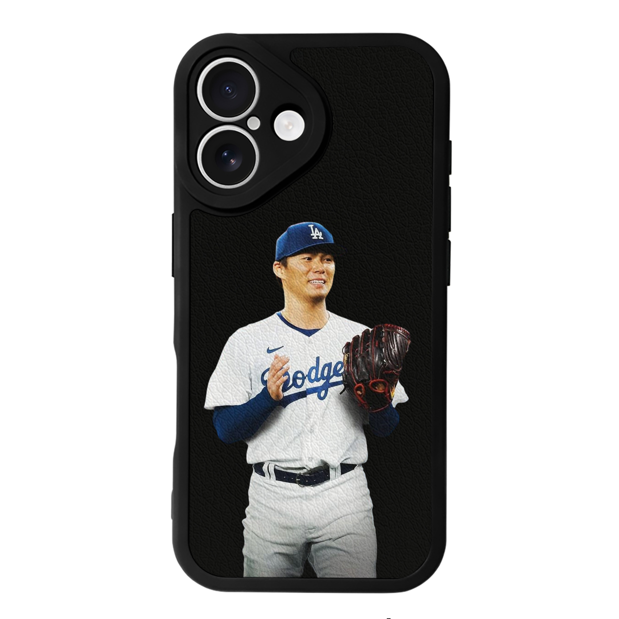  IPhone 16 Silicone Leather Case – UV Print, Lambskin Texture – Perfect Fit, Wireless Charging Compatible, Scratch Resistant, Precise Cutouts – Stylish Protection For IPhone 16